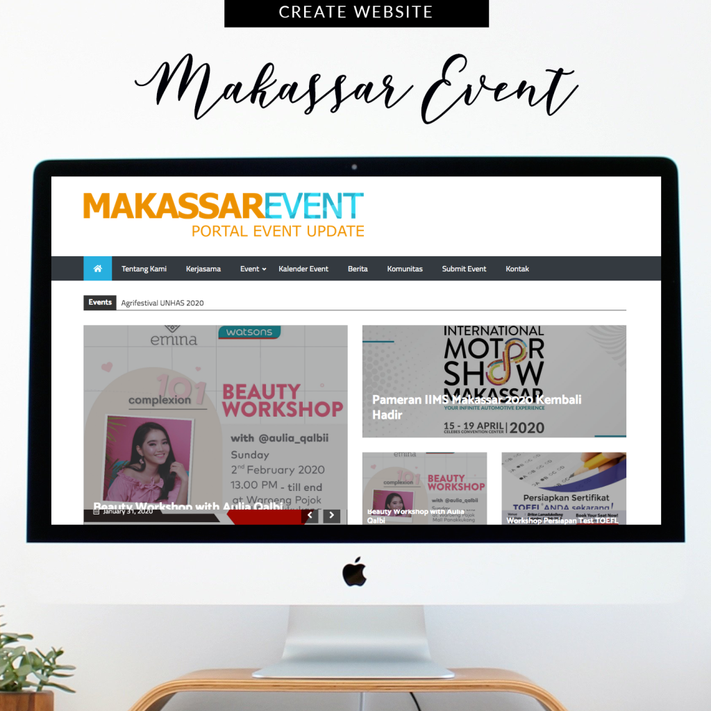 Website Makassar Event