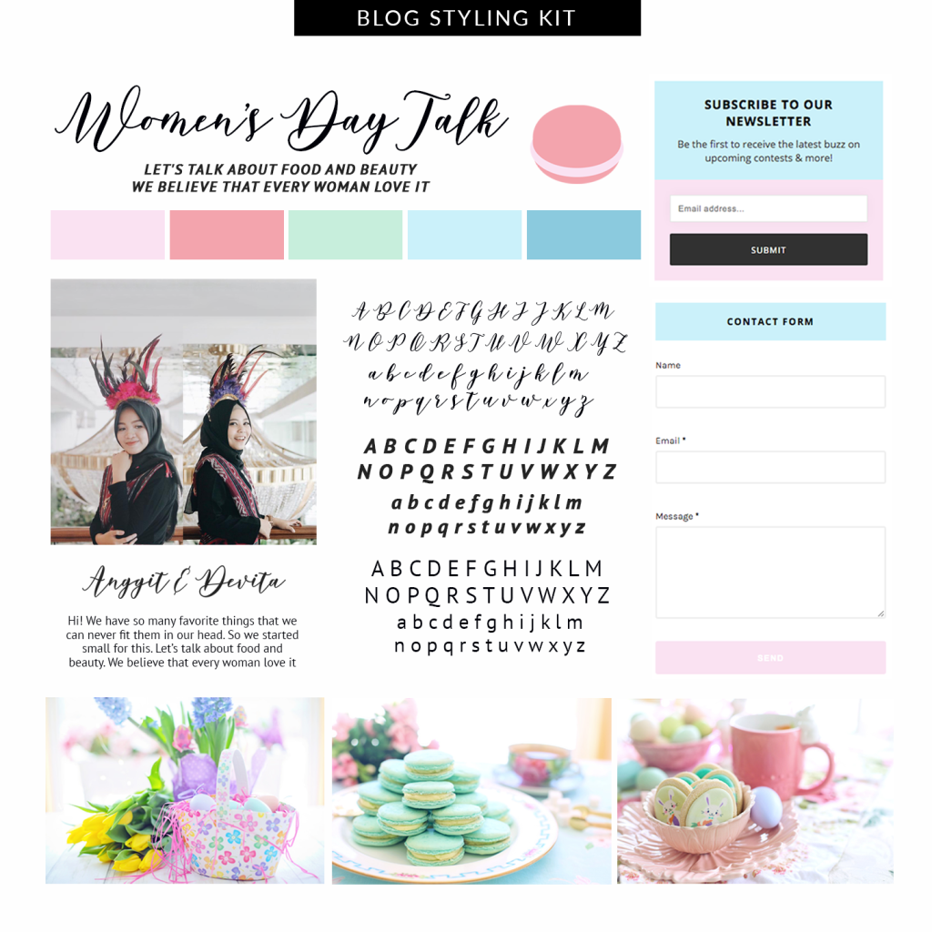 Desain Blog Womens Day Talk